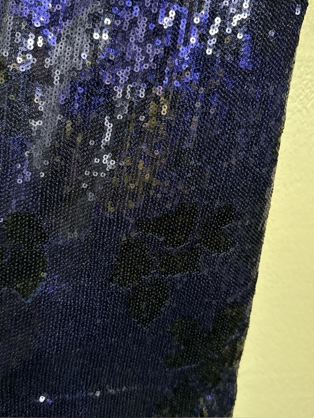 Dazzle Me Sequin Jacquard Mini Slip NWOT midnight disco - Picture 6 of 6